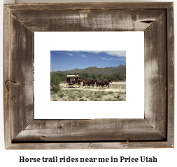 horse trail rides near me in Price, Utah